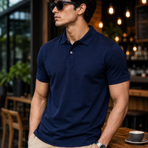 Polo T-Shirt Navy Blue